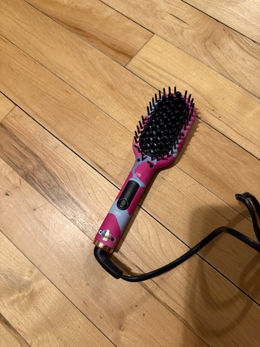 Hair Straightening Brush  travel size- Women Hair